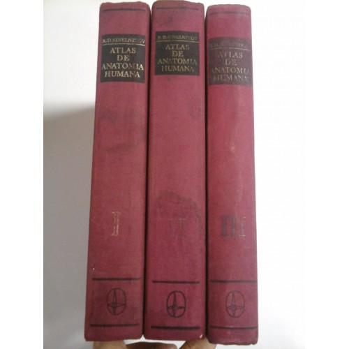 ATLAS DE ANATOMIE UMANA - SINELNIKOV - 3 volume - (in limba spaniola) ATLAS DE ANATOMIA HUMANA ATLAS DE ANATOMIE UMANA - SINELNIKOV - 3 volume - (in limba spaniola) ATLAS DE ANATOMIA HUMANA